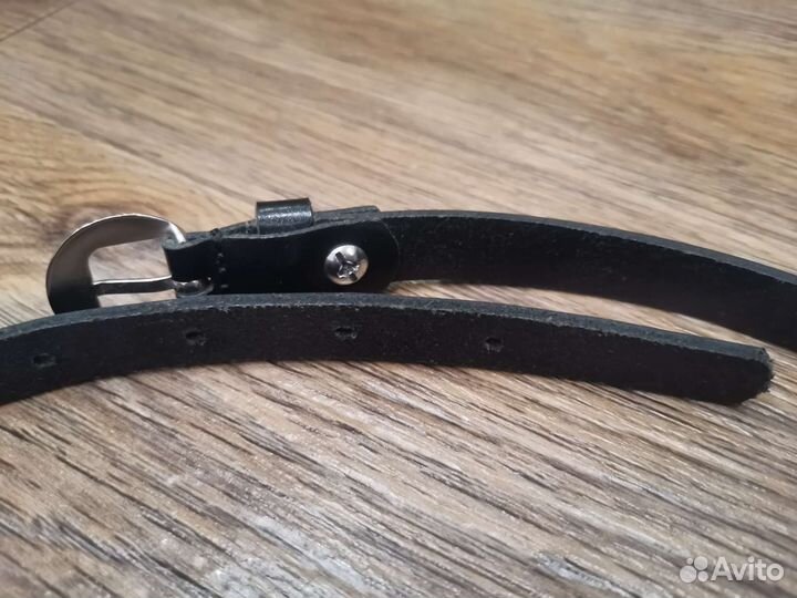 Ремешок кожаный ширина 1,5 см