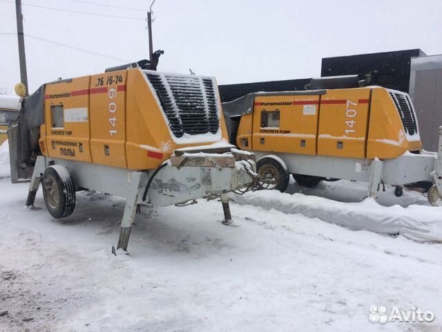 Услуги Аренда бетононасоса с трассой 300 метров