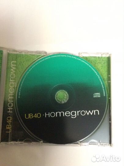 CD UB40- Homegrown,Россия,2003