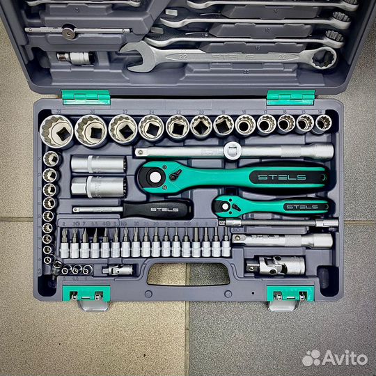 Набор инструментов 82 предмета stels