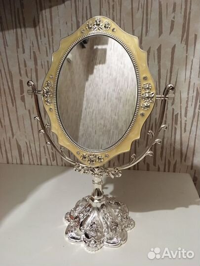 Зеркало настольное винтаж