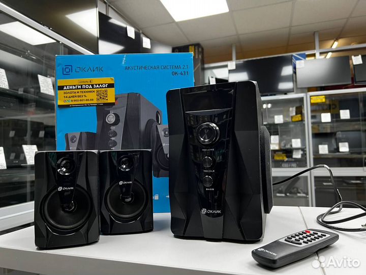 Полочная акустическая система oklick OK-431