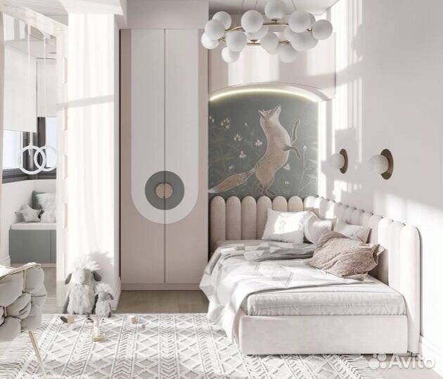 Кровать детская полуторка