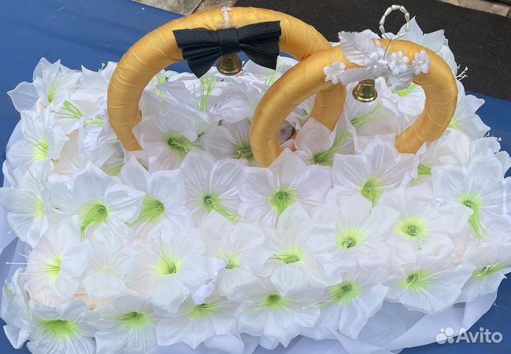 Свадебные украшения на машину продажа