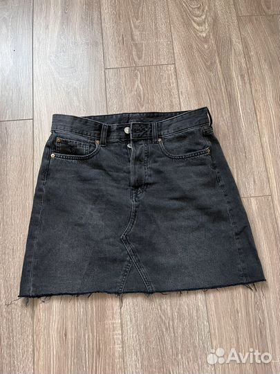Джинсовая юбка hm