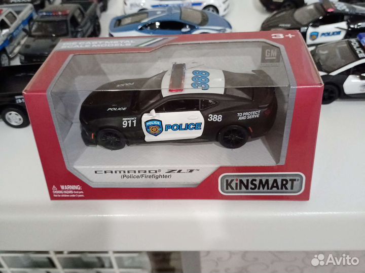 Chevrolet Camaro ZL 1 Police Kinsmart