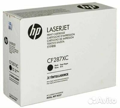 HP CF287XC картридж черный (18000 стр.)