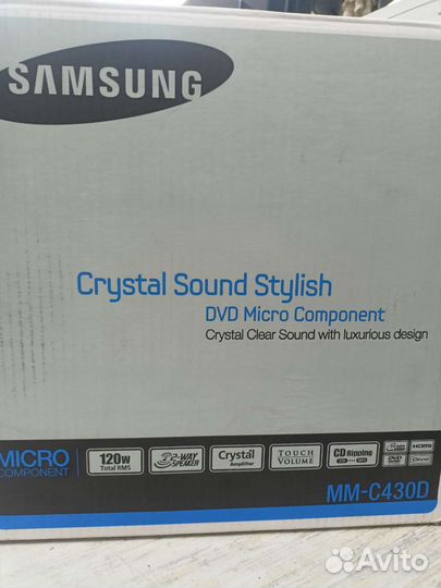 Музыкальный центр Samsung MM430D