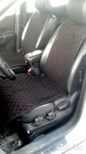 Накидки на сидения из Алькантары на весь салон
