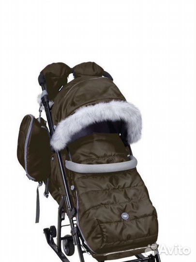 Санки коляска nika 7 5