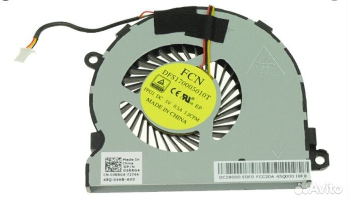 Кулер для нетбука Dell Inspiron 5000, 5558 (DFS170