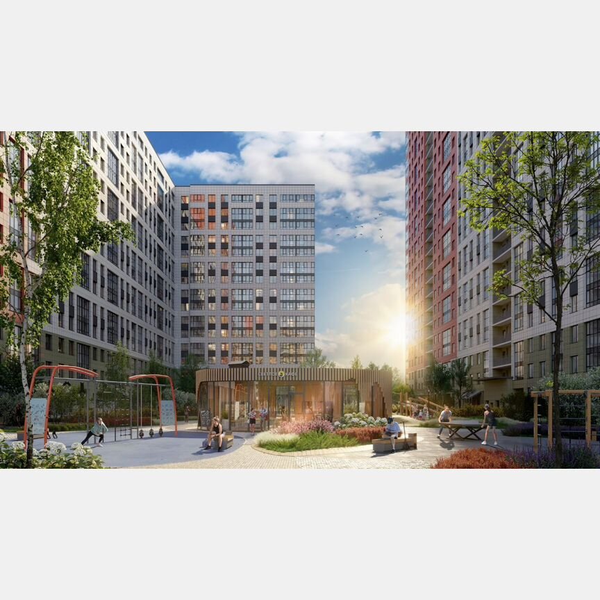 2-к. квартира, 63,9 м², 13/25 эт.