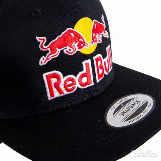 Кепка Red bull snapback черная