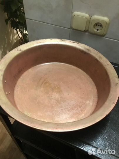 Таз медный, латунный Л-63 Кольчугино