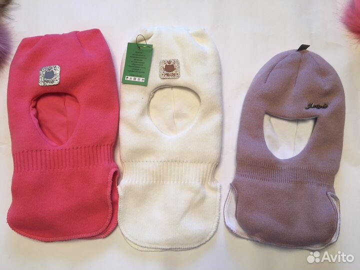 Шапка шлем для девочки новая