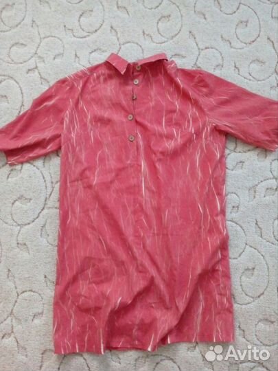 Платье рубашка летнее