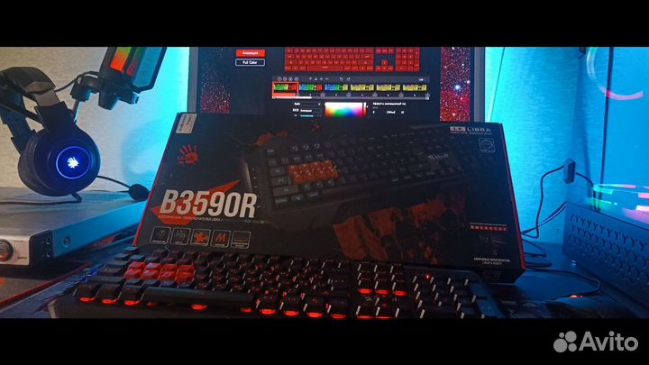Игровая клавиатура bloody B3590R