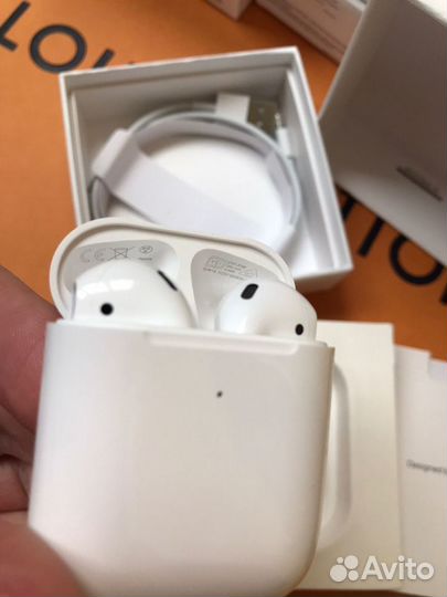 Airpods 2 премиум чип айроха звук блеск