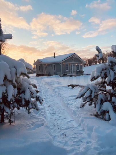 Коттедж 75 м² на участке 12 сот.