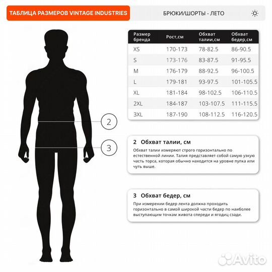 61793 Брюки Vintage Industries Reef dark khaki