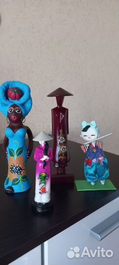 Коллекционные фигурки 4 штуки