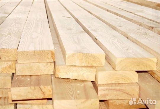 Доска обрезная естественной влажности