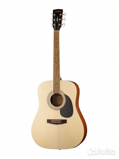 Электро-акустическая гитара, с чехлом. Parkwood
