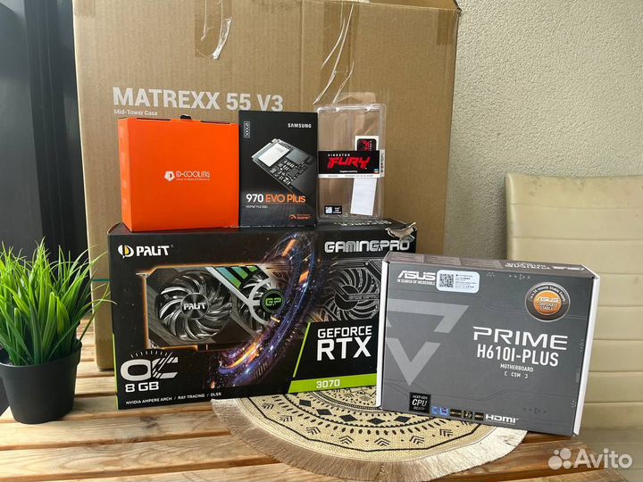 Игровой пк I5 12400 / RTX 3070 / 32GB DDR5