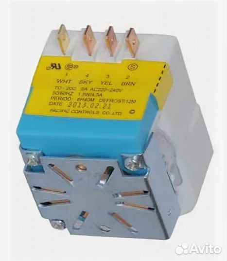 Таймер оттайки механический TD-20C для холодильник