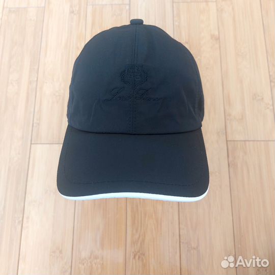 Кепка бейсболка Loro Piano premium чёрная