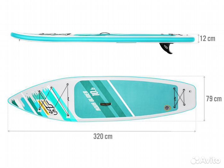 Сап борд bestway Hydro Force Aqua Glider