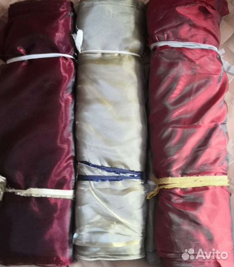 Тюль Органза однотонная