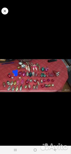 Елочные игрушки СССР