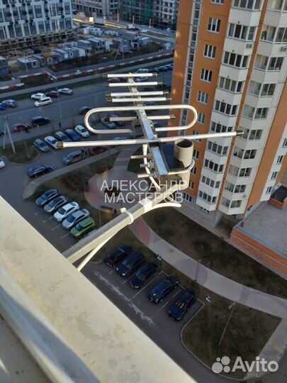 Мастер по установке тв антенн. Укладка кабеля