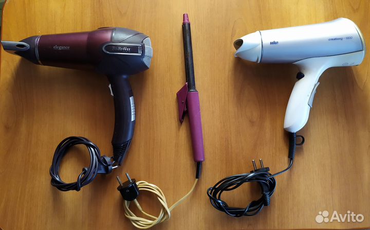 Фены Braun Creation2 1800 и Babyliss Elegancе 2200