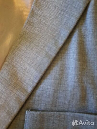 Пиджак т.серый 140рост