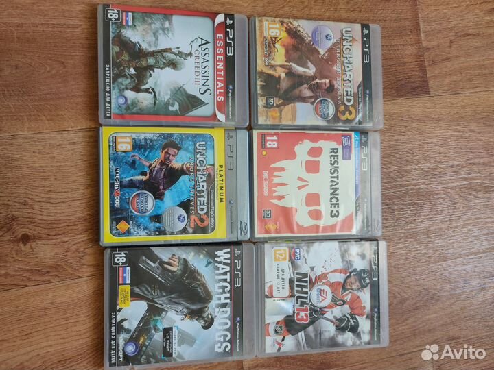 Игровые диски на ps3