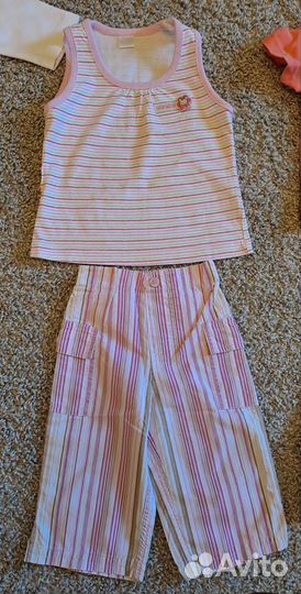 Вещи на девочку 6-12 месяцев пакетом