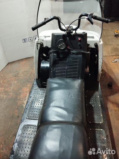 Буран, снегоход, русская механика