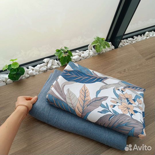 Шторы новые комплект 3 метра(2шт по 1.5 м) плотные