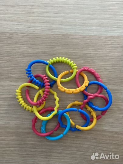 Пирамидка elc Кубики мягкие