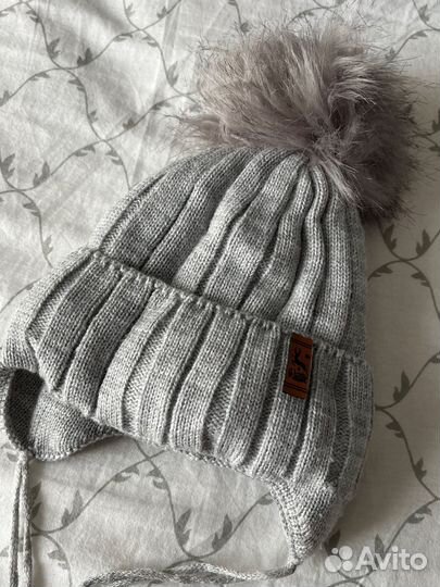 Зимняя шапочка и снуд детская