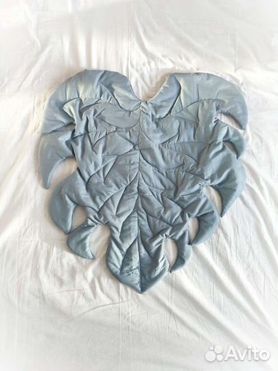 Милый коврик/пледик в виде листочка