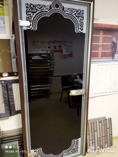 Двери из закаленного стекла