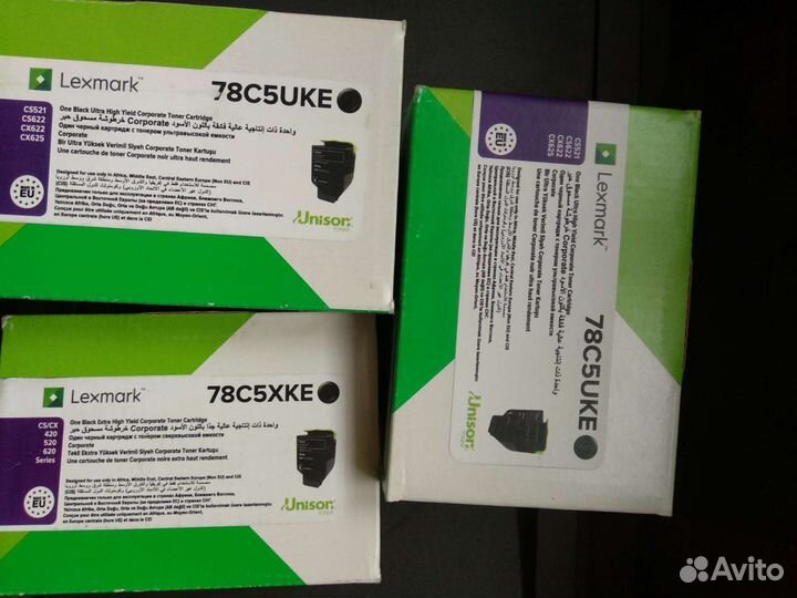 Картриджи lexmark