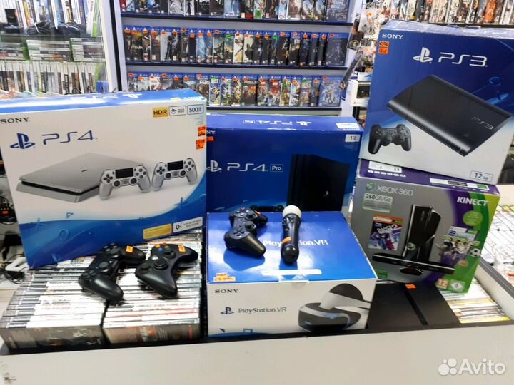 Приставки PS5 Ps4 Ps3/Xbox 360 One/Switch