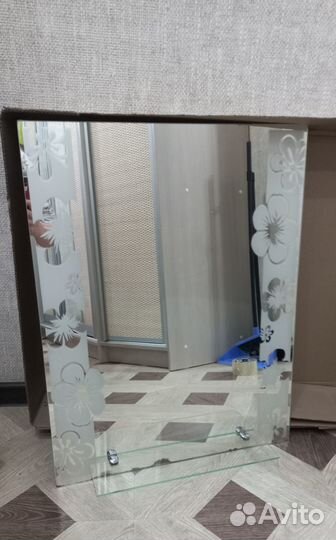 Зеркало в ванную бу