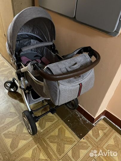 Детская коляска 2 в 1 с автолюлькой