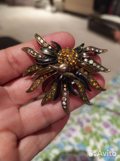 Брошь винтаж СССР