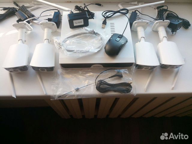 Система видеонаблюдения Jooan 4 WiFi IPкамеры 3мп